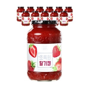 초록원 딸기잼 1kg (12개)_이미지