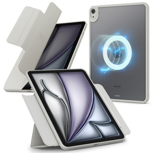 슈피겐  iPad Air 13 M3 에어스킨 프로 원탭 케이스