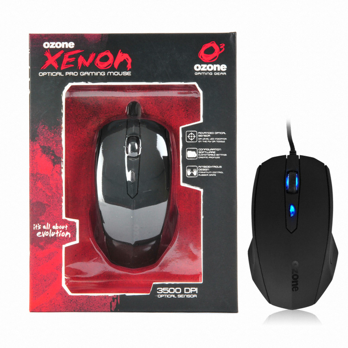 OZONE Xenon Gaming Mouse (블랙)_이미지
