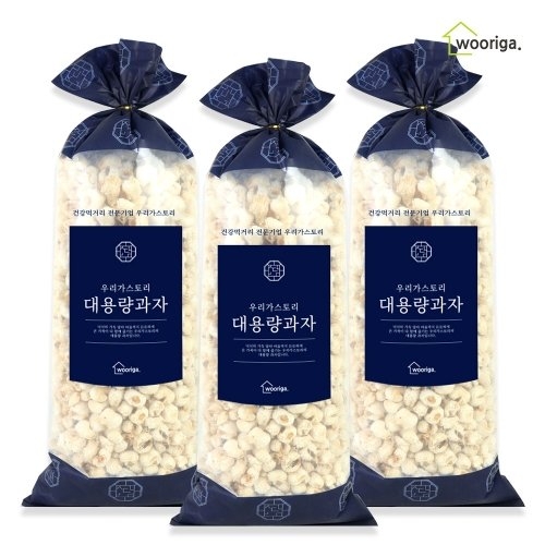 옥수수 강냉이 400gx3봉 뻥튀기 대용량과자 옛날과자
