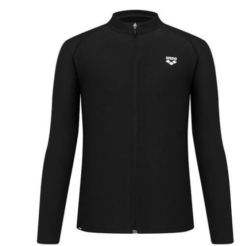 아레나 남성 365 릴렉스핏 집업 래쉬가드 A5BM1RR46BLK