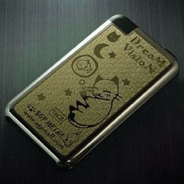 슈피겐 iPod Touch METAL 드림비젼 24k 골드 필름팩_이미지