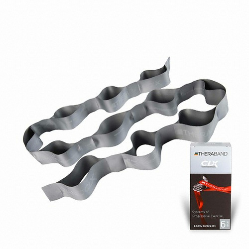 하이제닉 세라밴드 CLX 루프형 탄력밴드 (6단계, 실버)_이미지