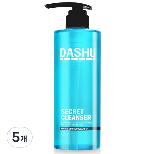 다슈 데일리 비타플렉스 남성청결제 300ml (5개)_이미지