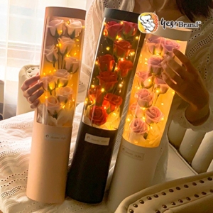 예스브랜드 LED 장미꽃다발 비누꽃다발_이미지