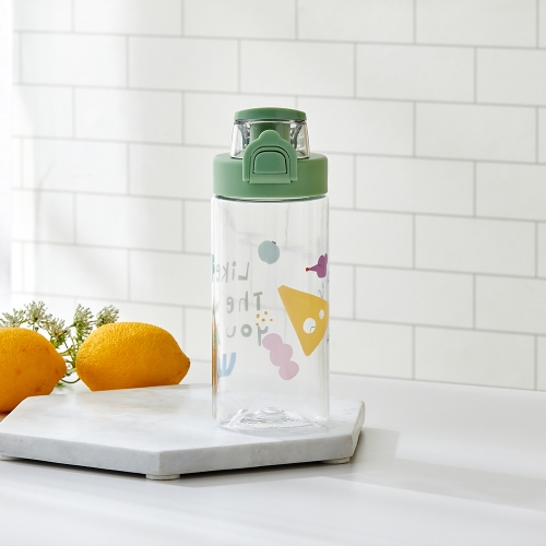 엠에이치앤코 모던하우스 키치키치캣 원터치보틀 그린 500ml 1개_이미지