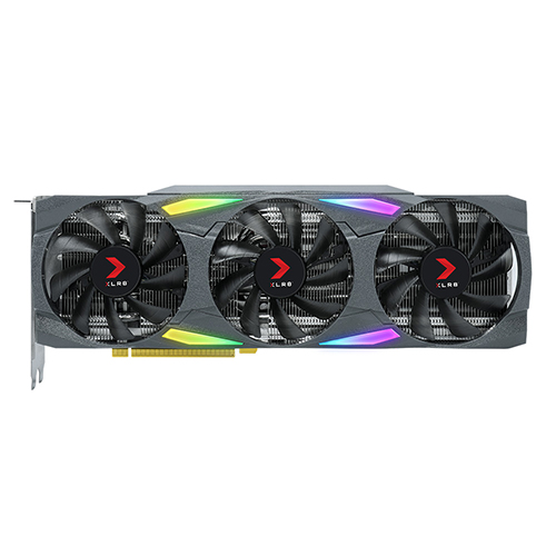 PNY XLR8 지포스 RTX 3080 UPRISING EPIC-X RGB D6X 10GB Triple LHR 마이크로닉스_이미지
