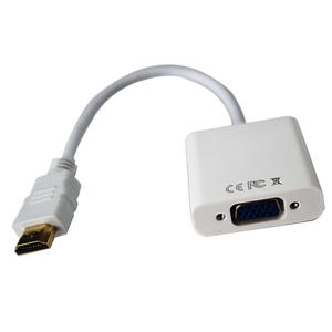 칸텔 HDMI to VGA(RGB) 변환케이블 (0.25m)_이미지
