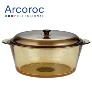 아크인터내셔널 아코록 IH 엠버 골드 샤르망 양수냄비 (30cm)