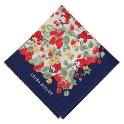 로라 애슐리 마미멜로디 프린트 손수건 블루 53cm 37501001 약 5353cm 블루 B