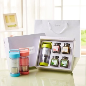 유기농 허브차 힐링 선물세트(그린)