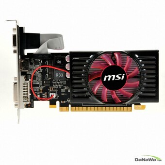 MSI 지포스 <b>GT630</b> D3 1GB 미니 레드