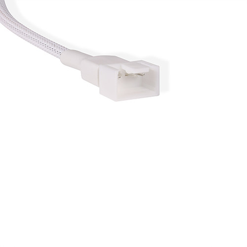 ALPHACOOL Y형 스플리터 4pin to 2x4pin PWM 케이블 (0.15m, 화이트)_이미지