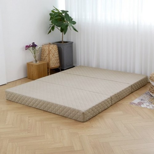 샤인그로스 3단 접이식 토퍼 매트리스 SS (7cm)_이미지