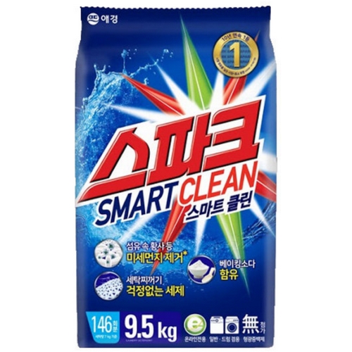 애경 스파크 스마트클린 9.5kg (10개)