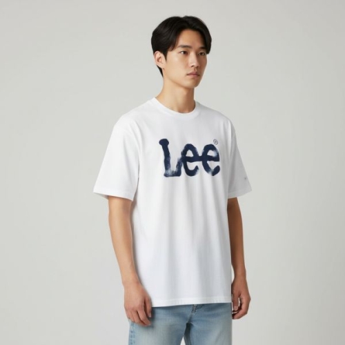 수프 DION LEE LEE 레이 트위치 로고 티셔츠 화이트 270323