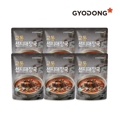 교동식품 실온탕 선지해장국 500g_이미지