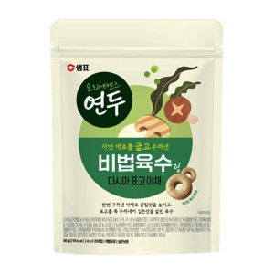 샘표 연두링 다시마표고야채 80g(4gx20입) (1개)_이미지