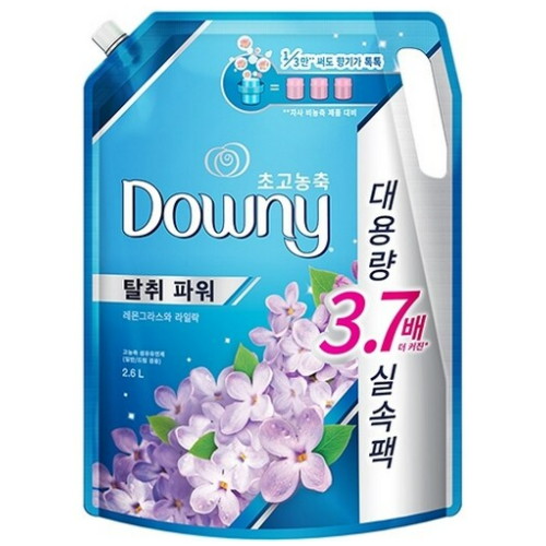 P&G 다우니 ㅤ탈취파워 레몬그라스와 라일락 2.6L (6개)_이미지