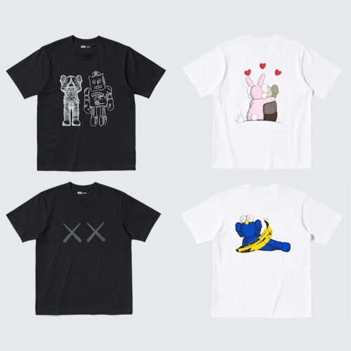 카우스 + 앤디워홀 UT 티셔츠 반팔티 4컬러 476352