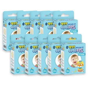 영케미칼 뽀로로 아이키드 유아 어린이 아이패치 20매 10갑 사시교정 눈보호 가림치료 안대 안과 안구 보호 눈가림_이미지