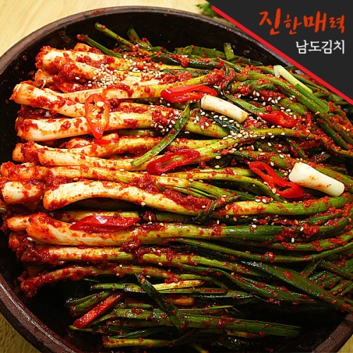 자연지락  진한매력 남도김치 전라도 파김치 2kg [1개] 상품이미지