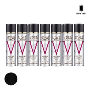 더마클라센 스타일앤 볼륨짱짱 흑채 스프레이 블랙 120ml (7개)_이미지