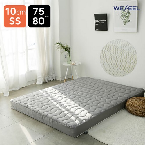 그린공작소 위필 천연라텍스 매트리스 SS+순면커버 (10cm)