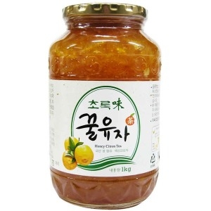 초록원 꿀유자차 1kg (12개)_이미지