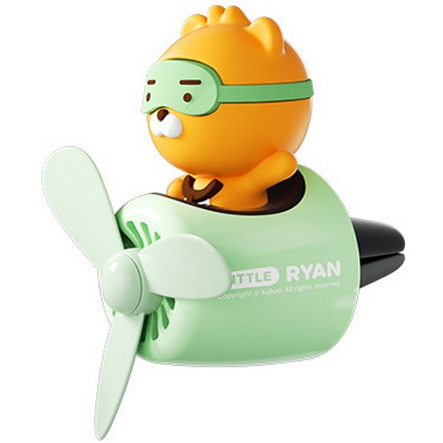 카카오프렌즈 카카오리틀프렌즈 프로펠러 차량용 송풍구 방향제 라이언