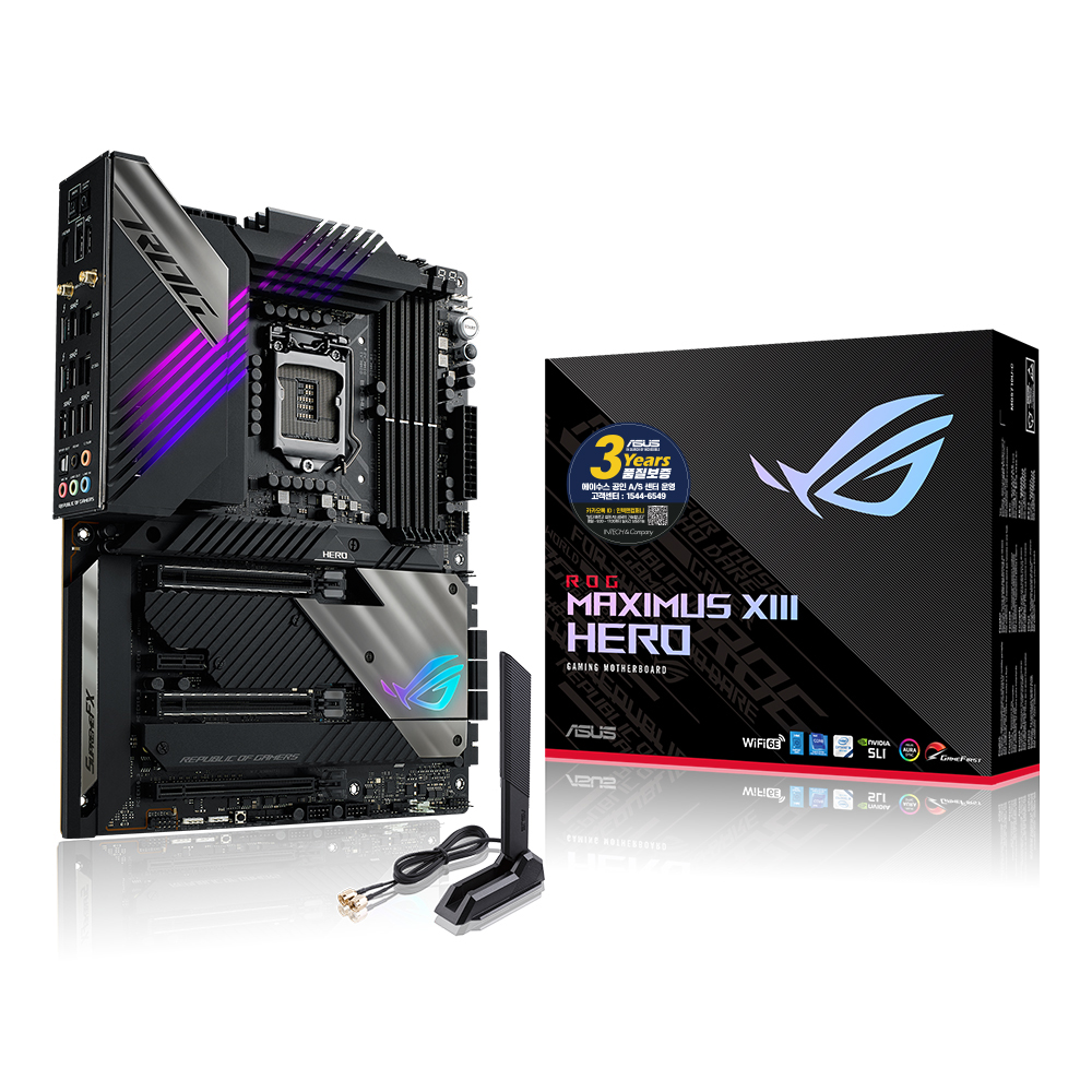 ASUS ROG MAXIMUS XIII HERO 인텍앤컴퍼니_이미지