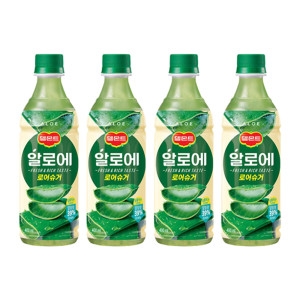 롯데칠성음료 델몬트 알로에 로어슈거 400ml (4개)_이미지