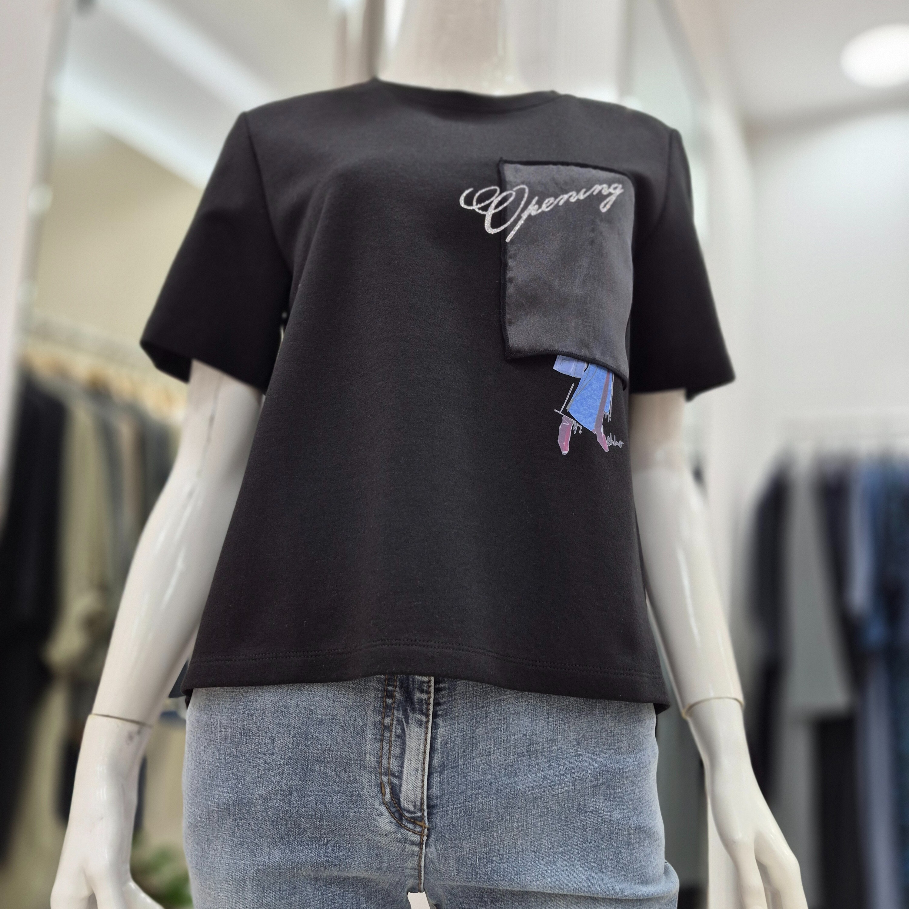 라운드면티셔츠 M62T095_BP