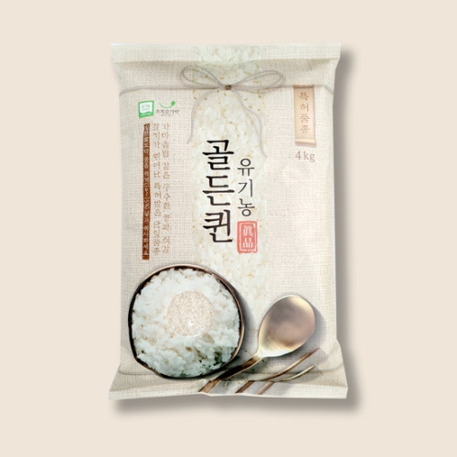 라토영농조합 2025 초록숟가락 유기농 골든퀸 상등급 4kg (1개)_이미지
