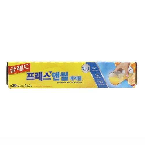 GLAD 프레스앤씰 매직랩 일반형 30cm x 21.6m (5개)
