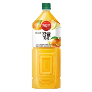 해태음료 과일촌 아침에 감귤자몽 2L (6개)_이미지