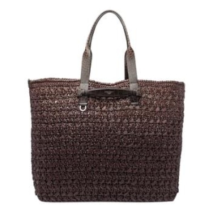 ��ü�ذ��ٳ� RAFIA CROCHET SHOPPING BAG BM2453/A9N968C895 44x63x14 cm
