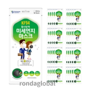 건영크린텍 황사방역 미세먼지 마스크 KF94 대형 (80매)_이미지