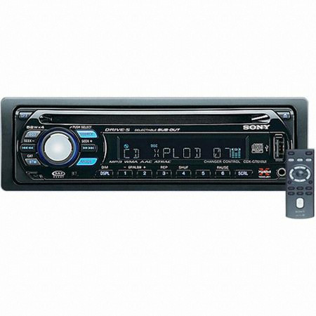 SONY CDX-GT610UI (단품, 레벨미터)_이미지