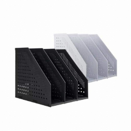 조립식 데스크 파일꽂이 3단