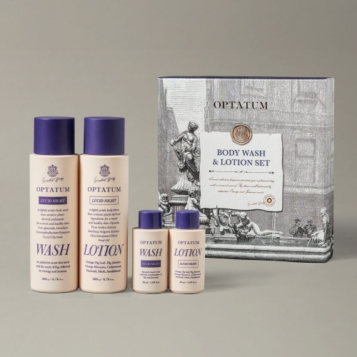 옵타움 바디워시로션 4종 선물세트 루시드 나잇 (1세트)