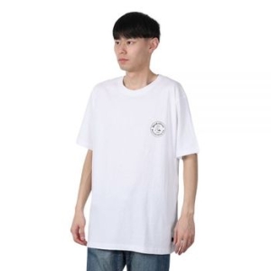  퀵실버 맨즈 CIRCLE ST 반소매 티셔츠 25SPQST251605YWHT -화이트 382246