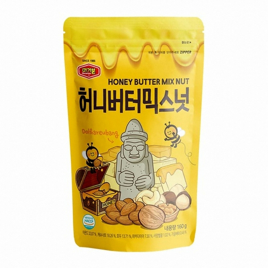 머거본 허니버터 믹스넛 160g (1개)