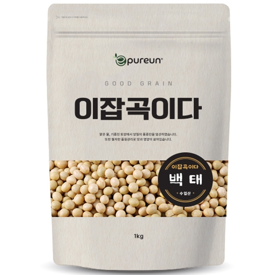 이잡곡이다 수입백태 1kg (1개)_이미지