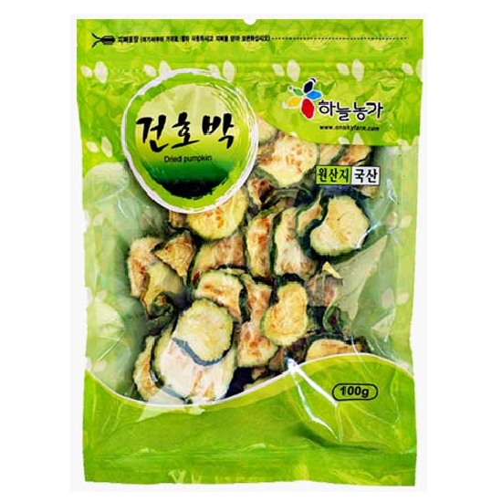 하늘농가 건애호박 100g (5개)