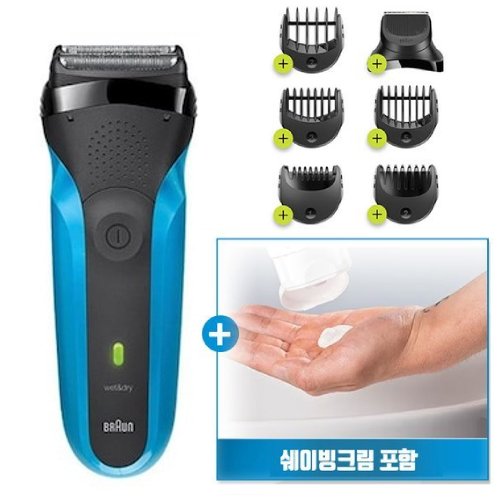 브라운 시리즈3 310BT (1개+쉐이빙크림)_이미지