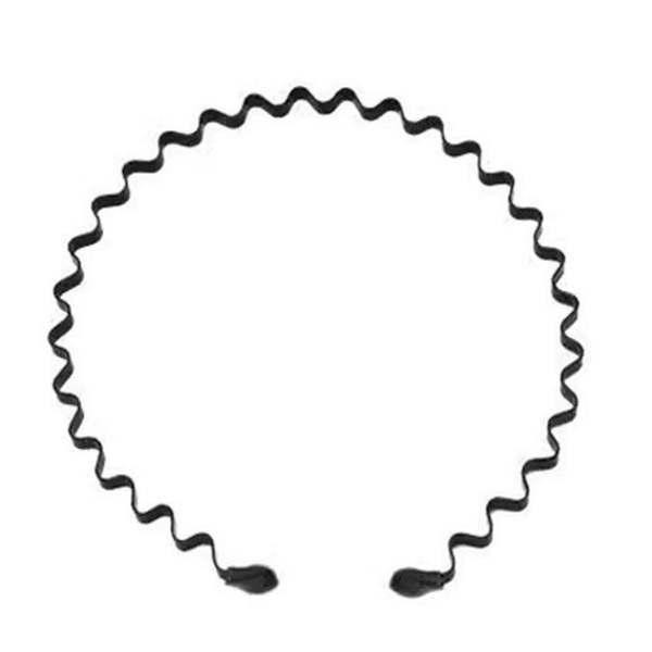 남성 475YKR15 여성 경량 스프링와이어 철사 머리띠 6개 세트_이미지