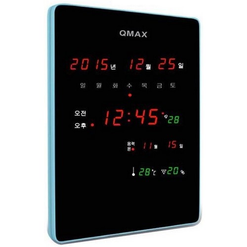 큐맥스 디지털 벽시계 QMAX-C06_이미지