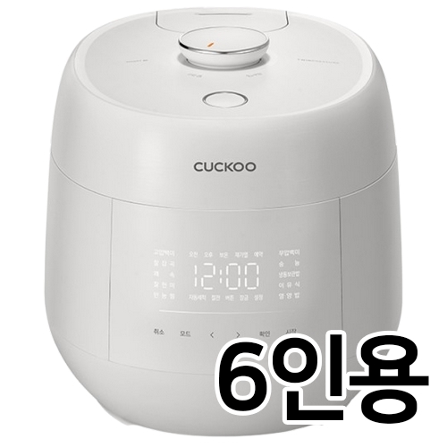 쿠쿠전자 트윈프레셔 마스터셰프 사일런스 프로 CRP-PHNLTR0610FGW (공식인증점)_이미지