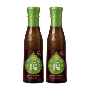 100통들깨들기름160ML 2개